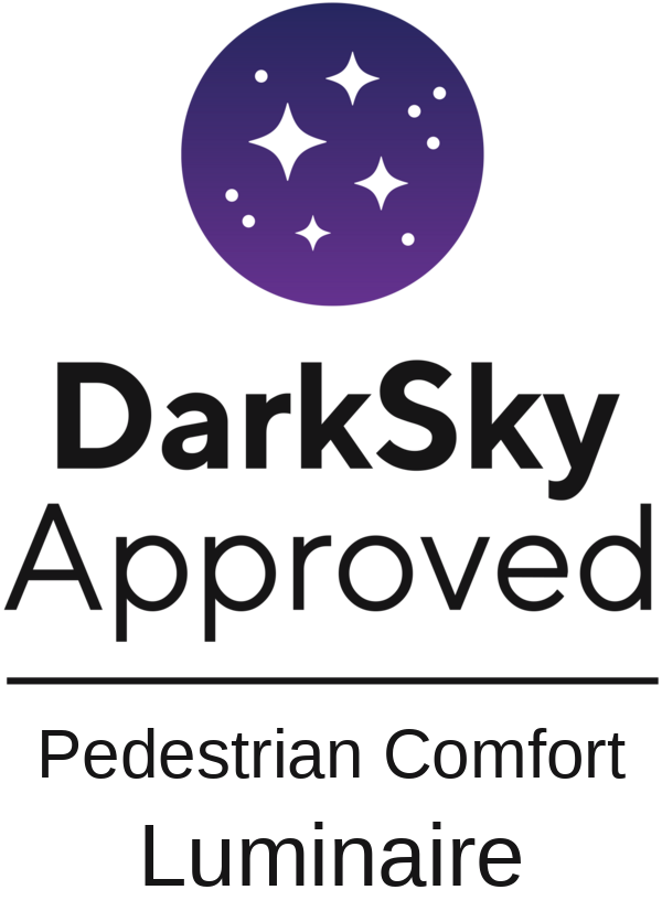 DarkSky Approved Pedestrian Comfort Luminaire