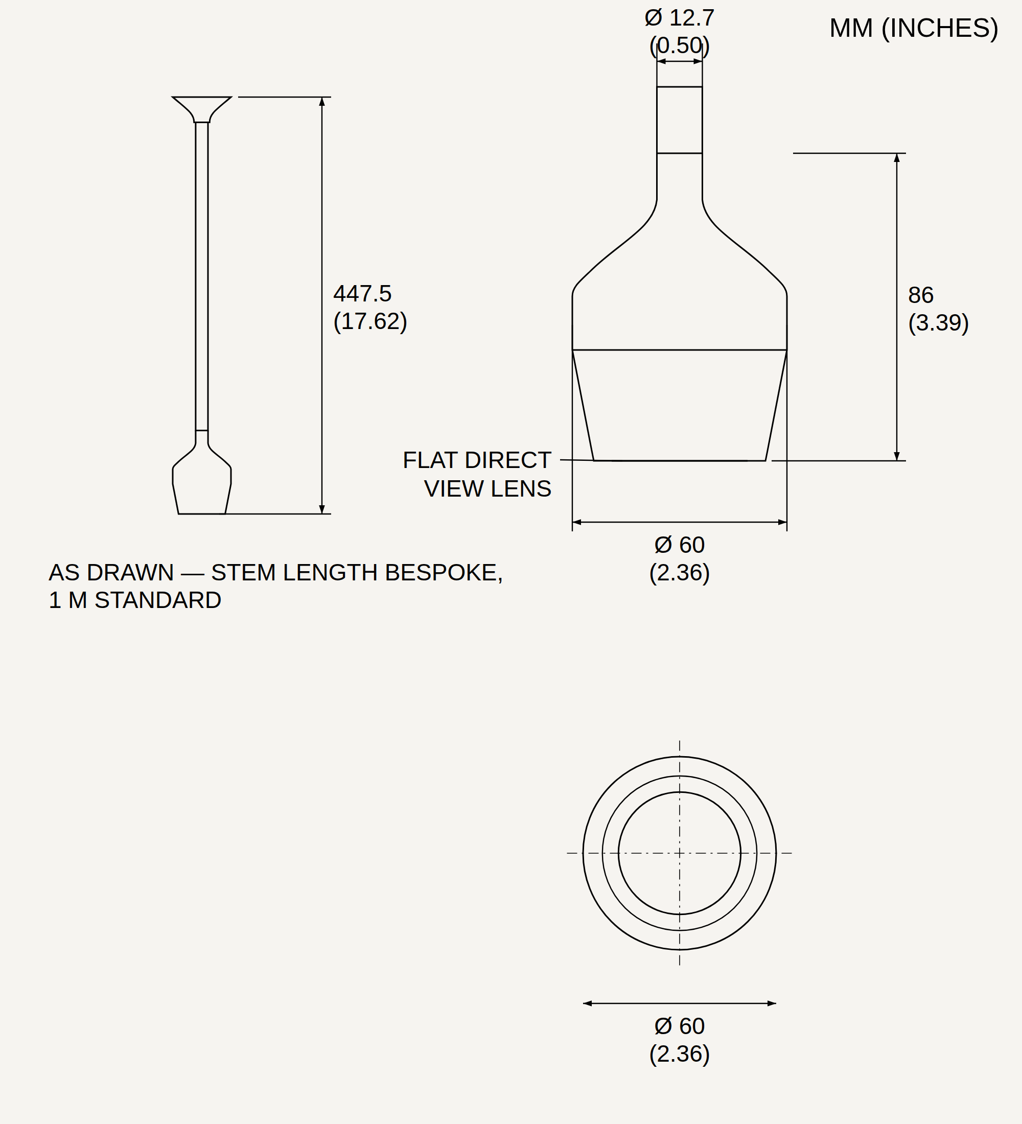 MaxiDISK dimensions