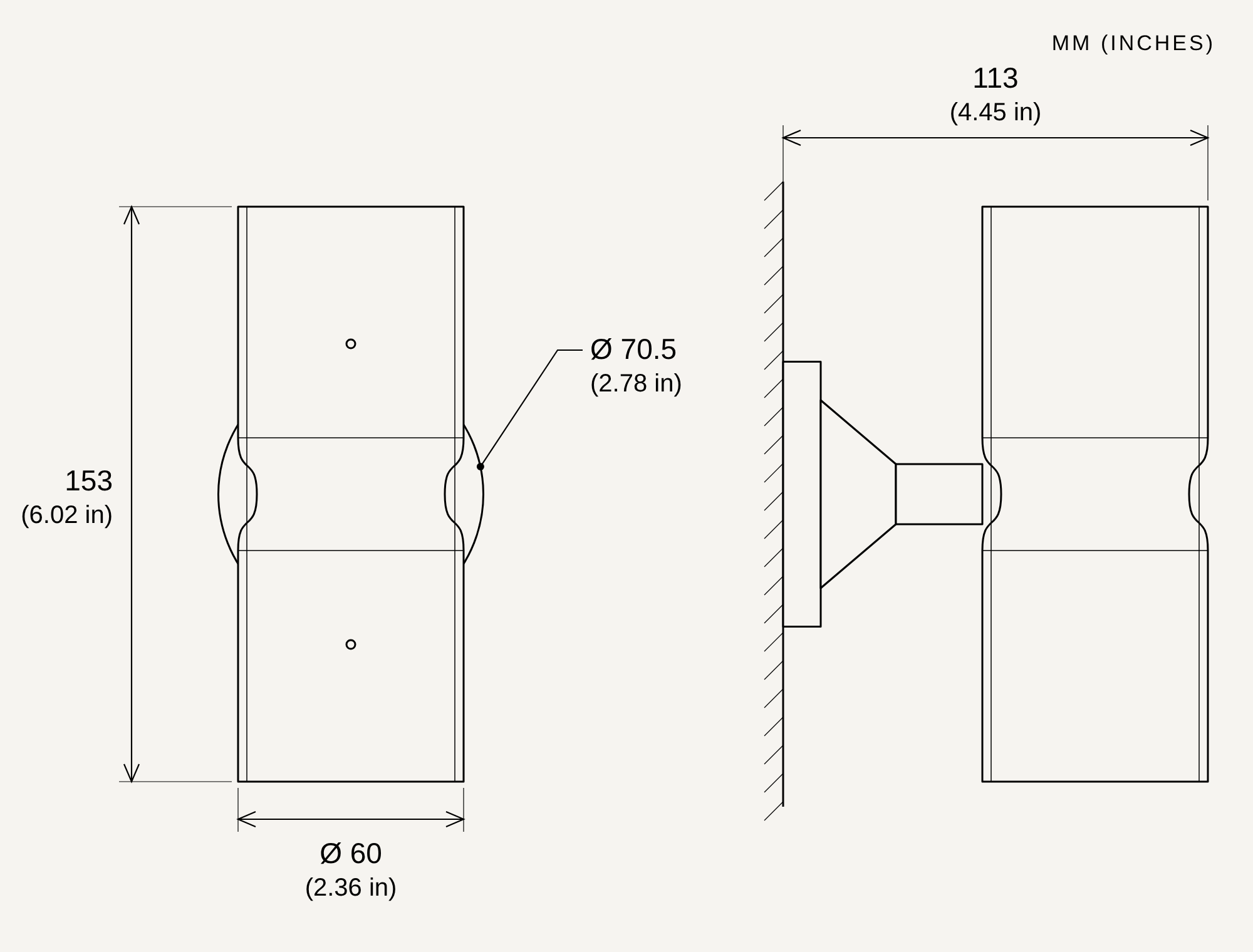 MaxiDUO 102 — MaxiDUO 102 · front &middot; side