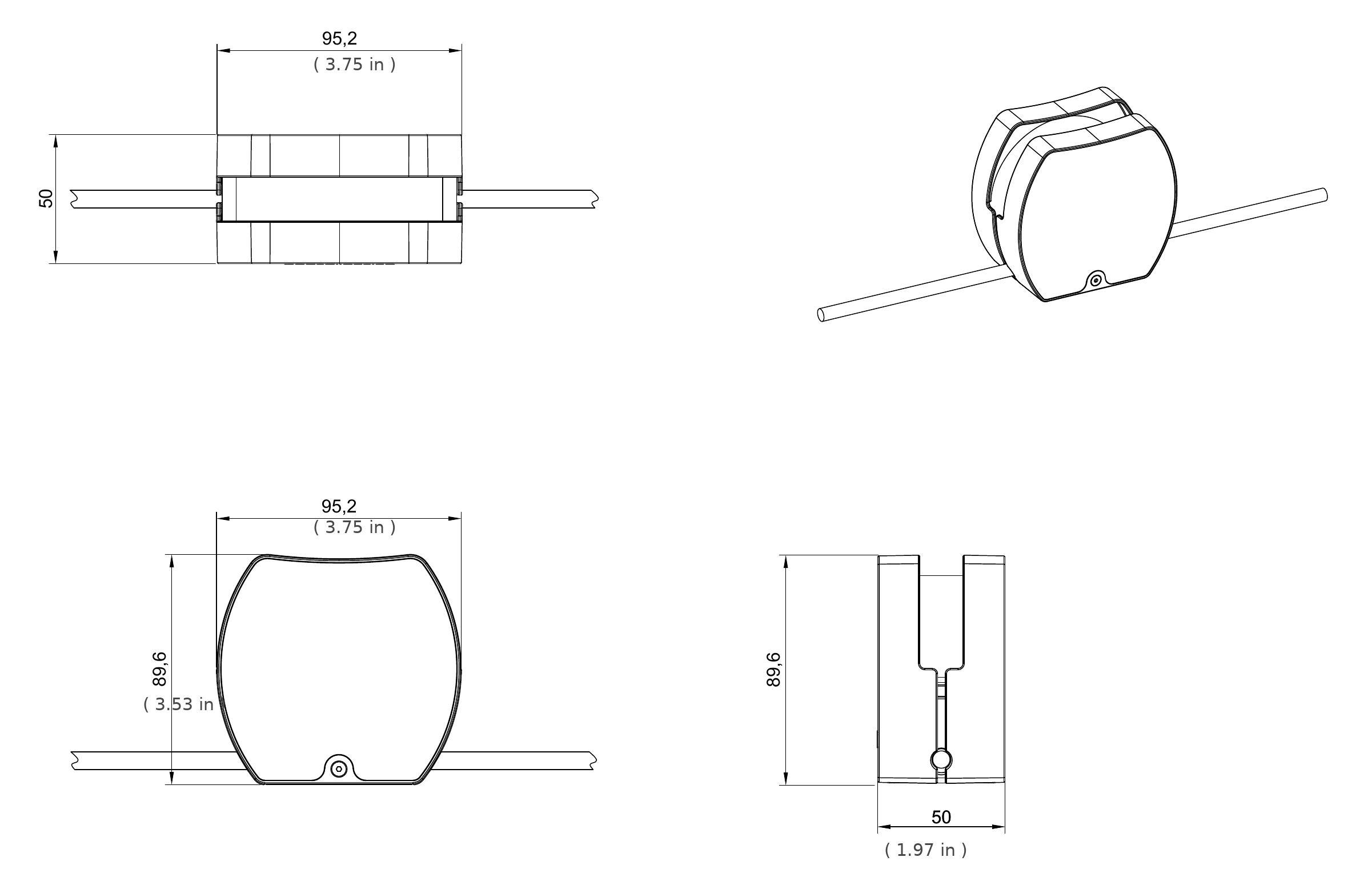 MaxiEDGE ECO dimensions