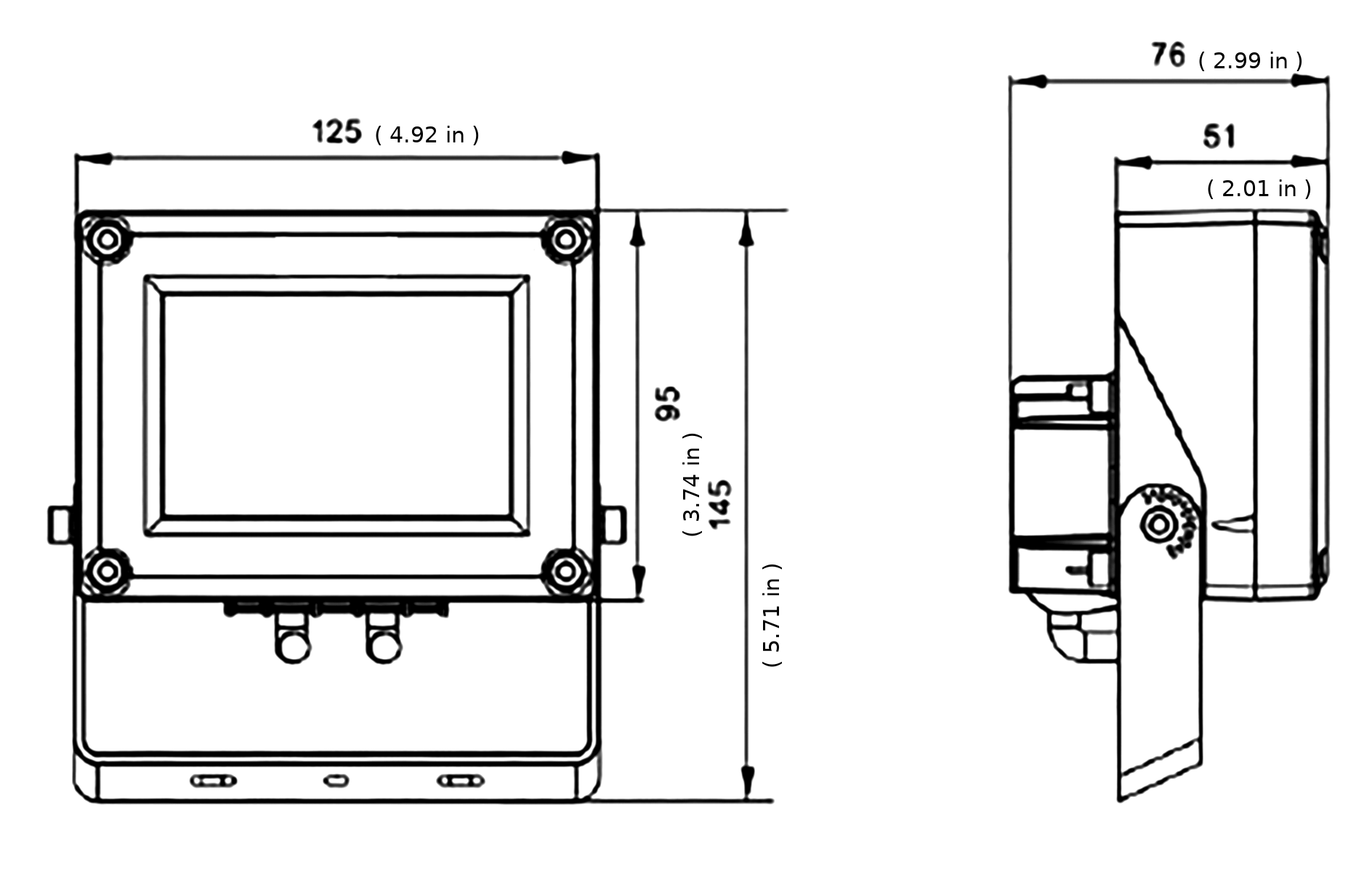 Maxi Punch ECO dimensions