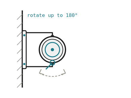 Figure 4 — Rotate up to 180°