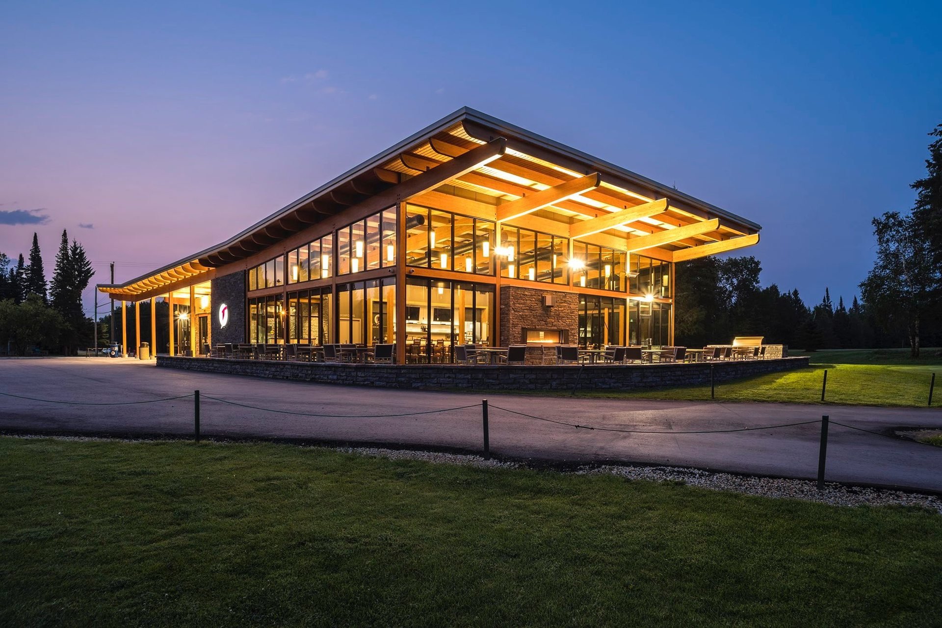 Falcon Lake clubhouse